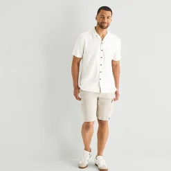 St. John's Bay Mens Short Sleeve Camp Shirt