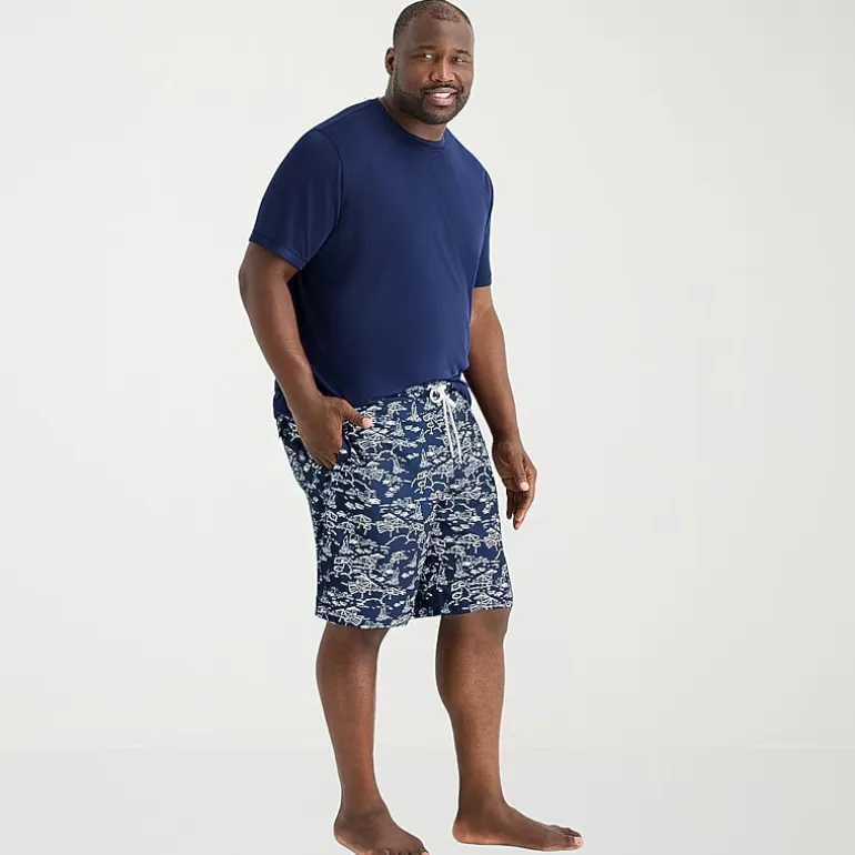 St. John's Bay Mens Short Sleeve Swim Shirt Big and Tall