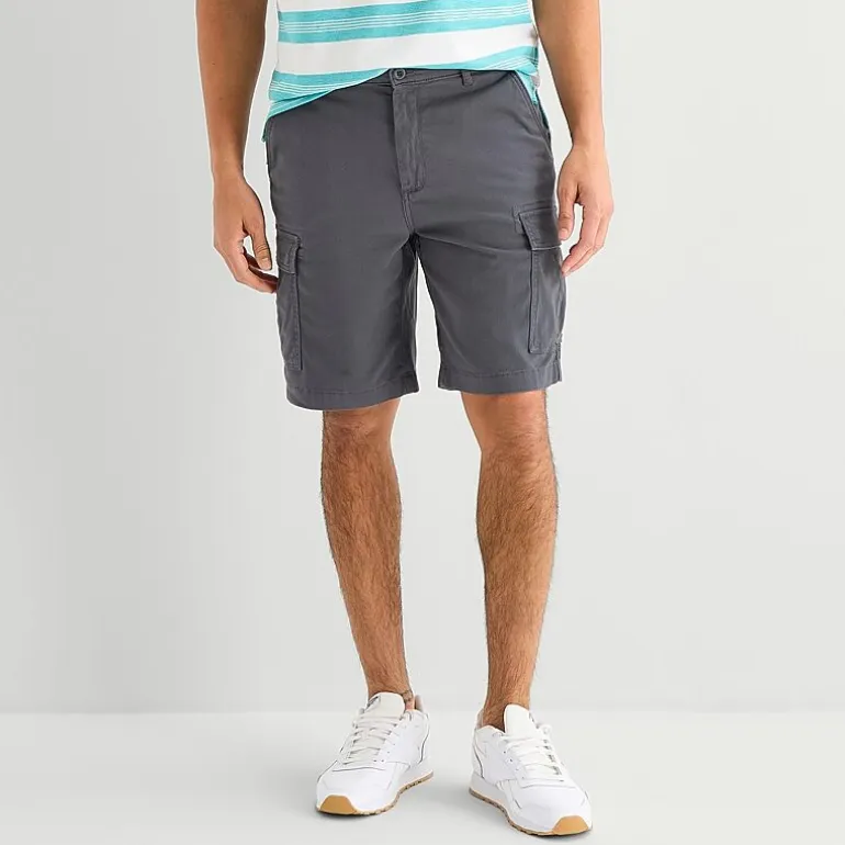 St. John's Bay Mens 10" Stretch Fabric Cargo Short