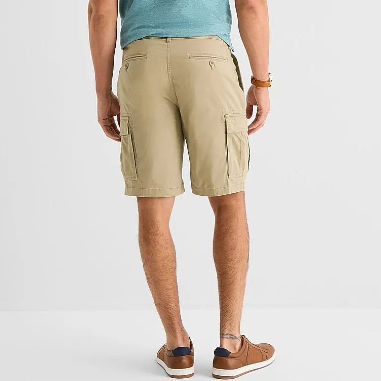 St. John's Bay Mens 10" Stretch Fabric Cargo Short