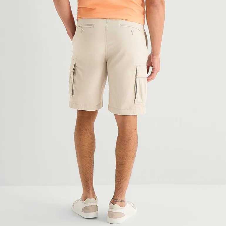 St. John's Bay Mens 10" Stretch Fabric Cargo Short