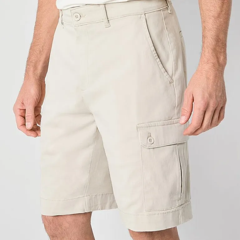 St. John's Bay Mens 10" Stretch Fabric Cargo Short