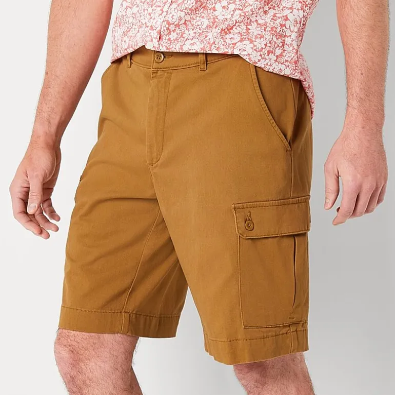 St. John's Bay Mens 10" Stretch Fabric Cargo Short