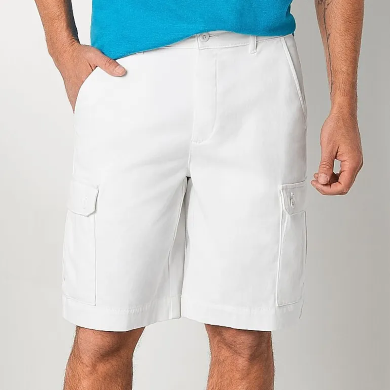 St. John's Bay Mens 10" Stretch Fabric Cargo Short