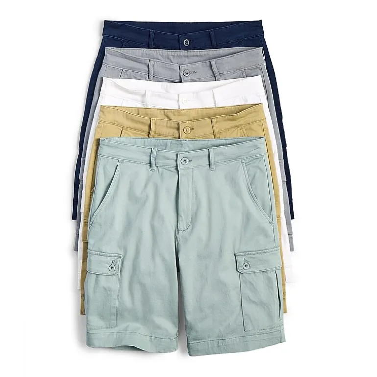 St. John's Bay Mens 10" Stretch Fabric Cargo Short