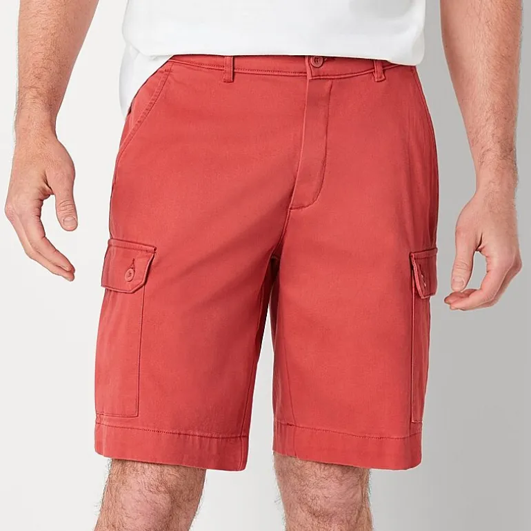 St. John's Bay Mens 10" Stretch Fabric Cargo Short