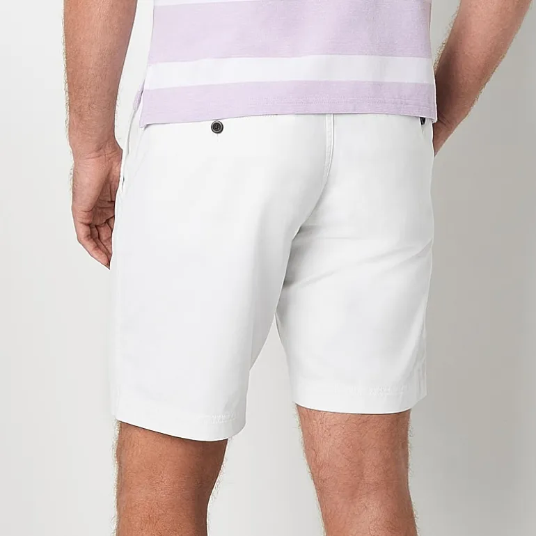 St. John's Bay Mens 9" Stretch Fabric Chino Short