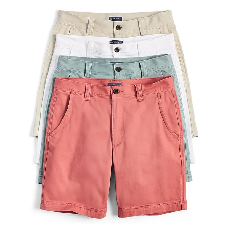 St. John's Bay Mens 9" Stretch Fabric Chino Short