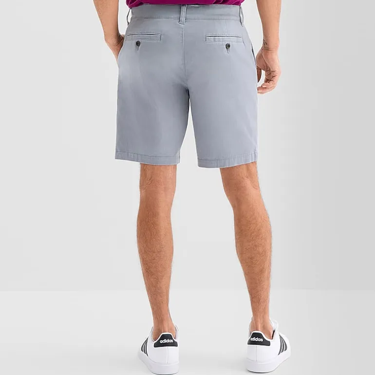 St. John's Bay Mens 9" Stretch Fabric Chino Short