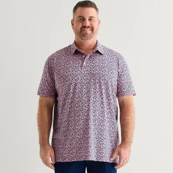 St. John's Bay Performance Big and Tall Mens Classic Fit Short Sleeve Polo Shirt