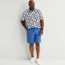 St. John's Bay Performance Big and Tall Mens Classic Fit Short Sleeve Polo Shirt