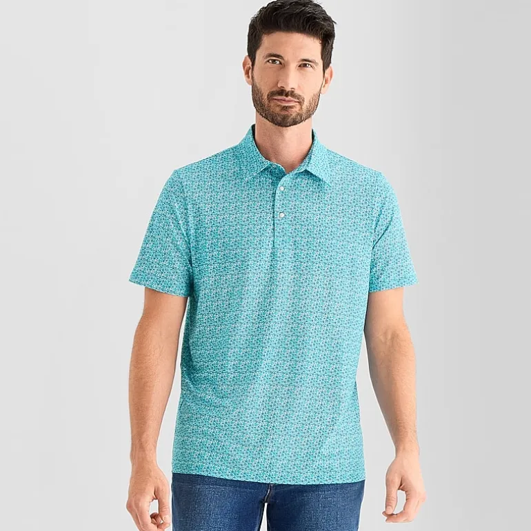St. John's Bay Performance Mens Classic Fit Short Sleeve Polo Shirt