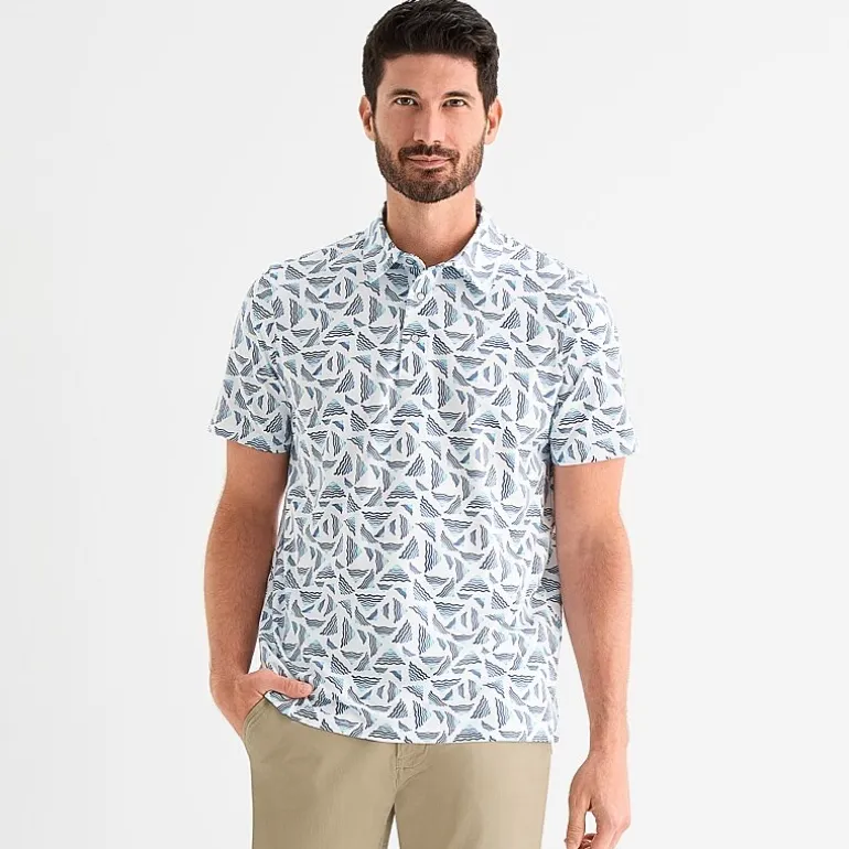 St. John's Bay Performance Mens Classic Fit Short Sleeve Polo Shirt