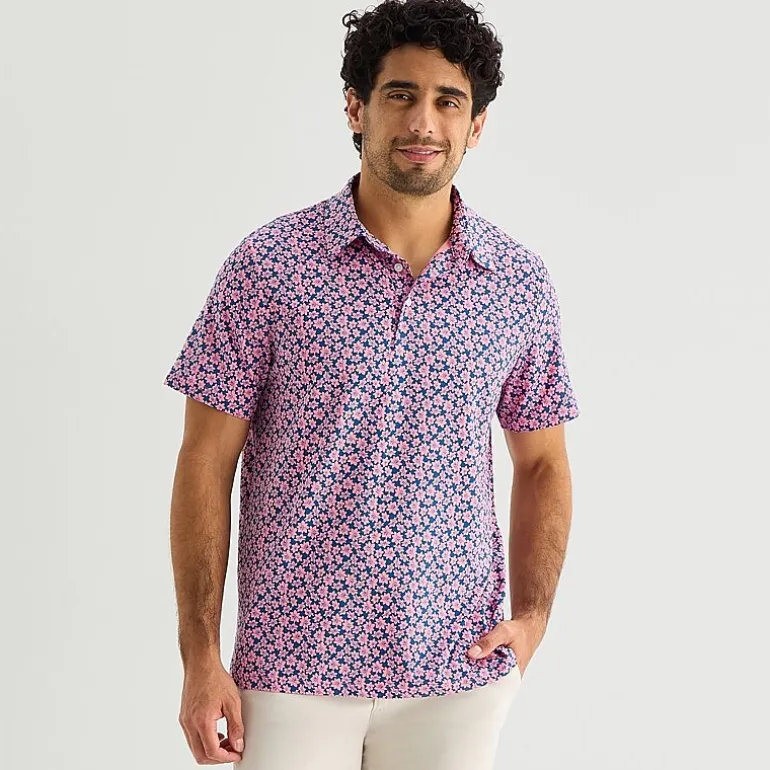 St. John's Bay Performance Mens Classic Fit Short Sleeve Polo Shirt
