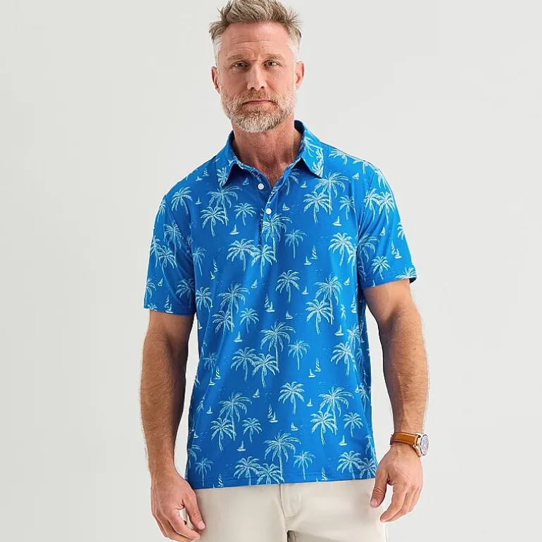 St. John's Bay Performance Mens Classic Fit Short Sleeve Polo Shirt