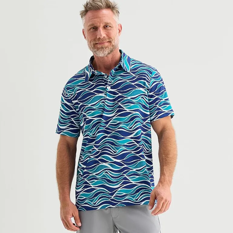 St. John's Bay Performance Mens Classic Fit Short Sleeve Polo Shirt