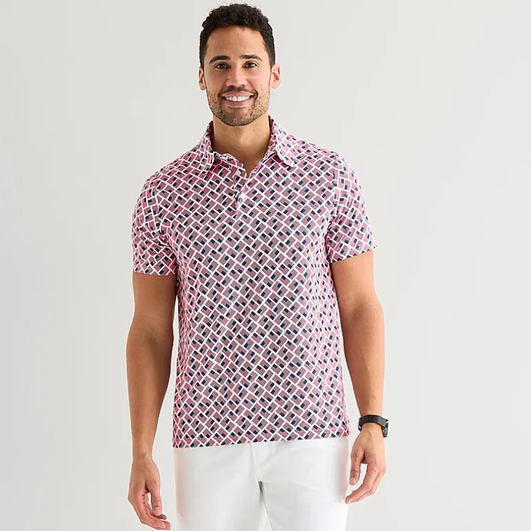 St. John's Bay Performance Mens Classic Fit Short Sleeve Polo Shirt