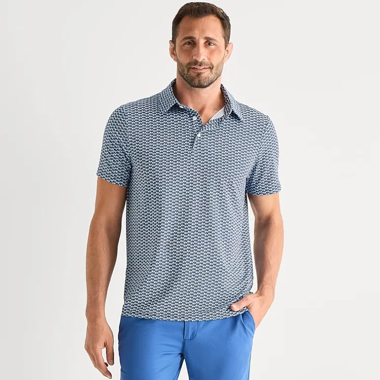 St. John's Bay Performance Mens Classic Fit Short Sleeve Polo Shirt
