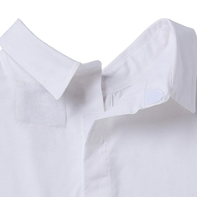 St. John's Bay Performance Oxford Mens Easy-on + Easy-off Seated Wear Long Sleeve Classic Fit Button-Down Shirt