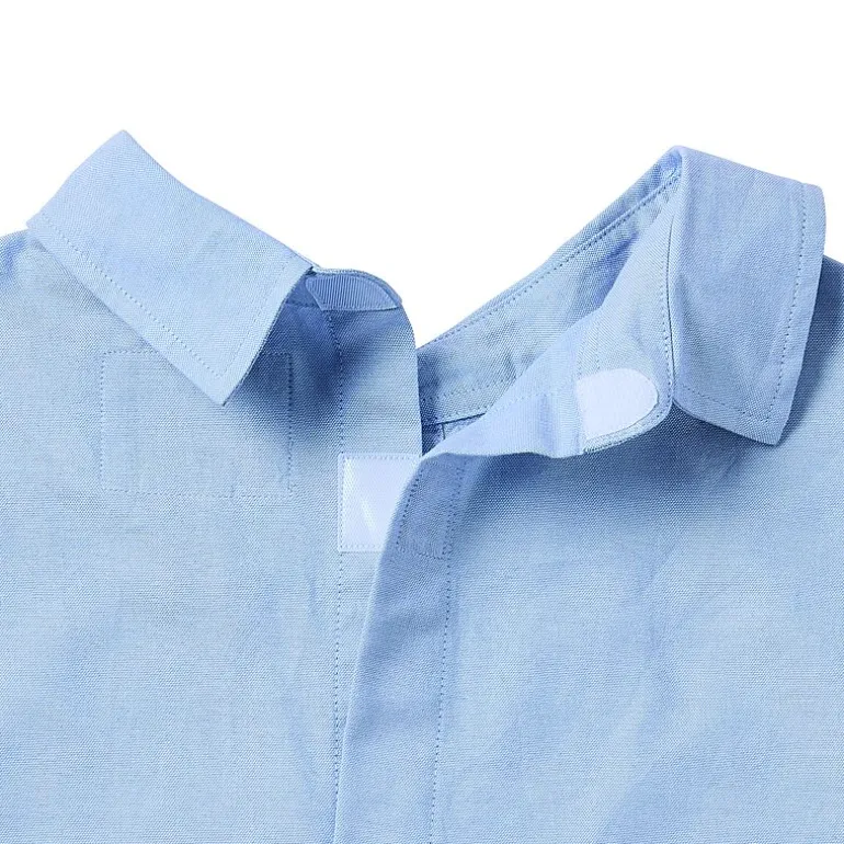 St. John's Bay Performance Oxford Mens Easy-on + Easy-off Seated Wear Long Sleeve Classic Fit Button-Down Shirt