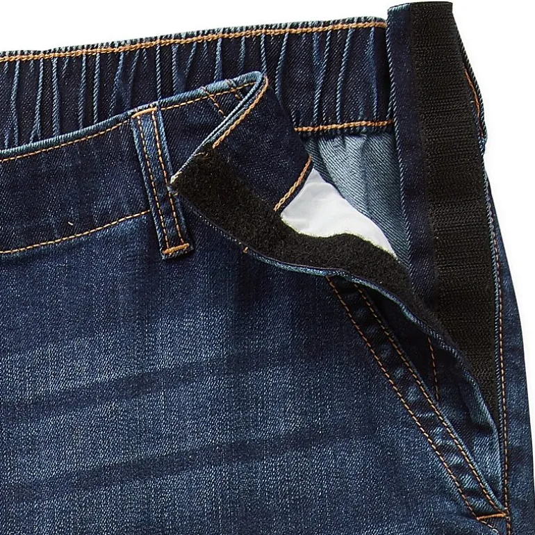 St. John's Bay Plus Adaptive "Seated" Womens Mid Rise Straight Leg Jean