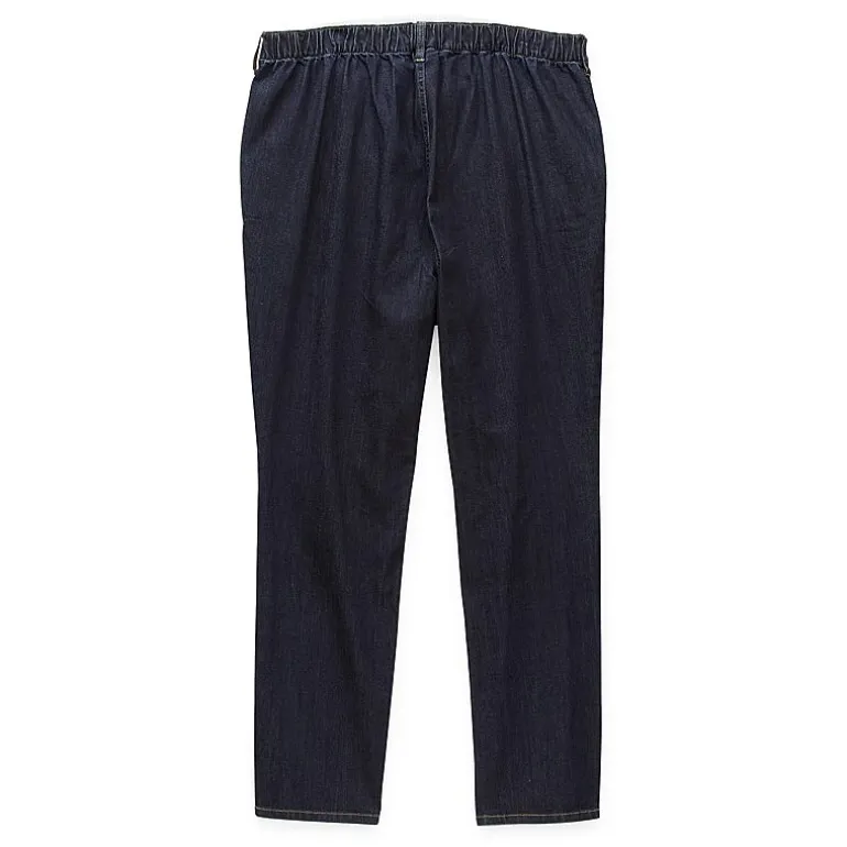 St. John's Bay Plus Adaptive "Seated" Womens Mid Rise Straight Leg Jean