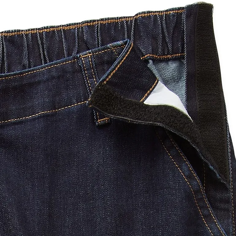 St. John's Bay Plus Adaptive "Seated" Womens Mid Rise Straight Leg Jean