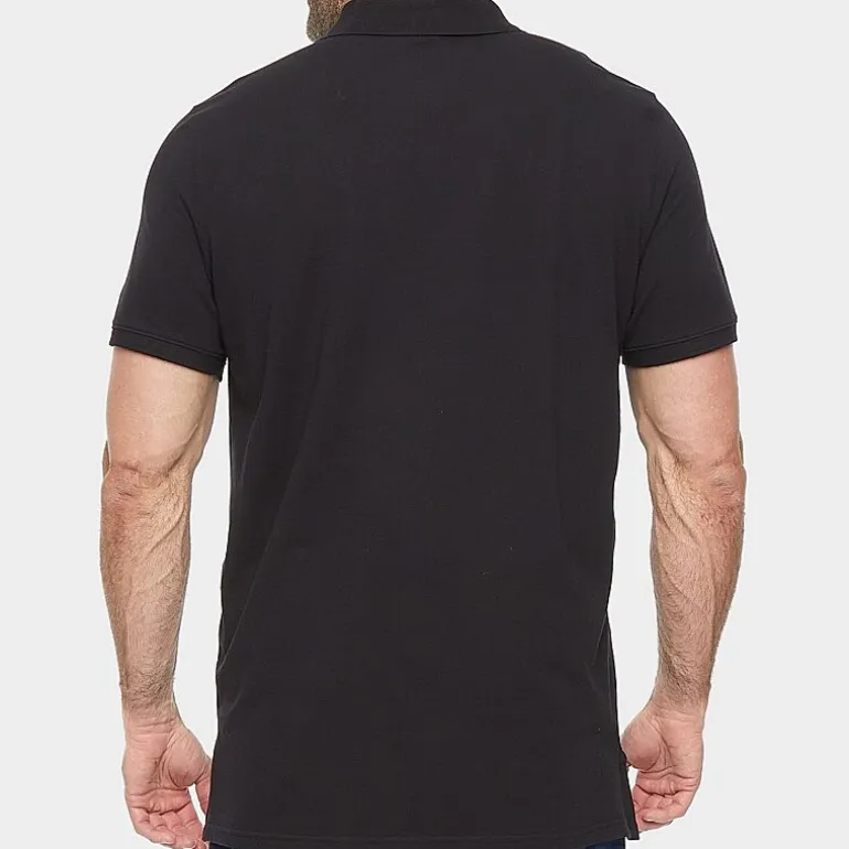 St. John's Bay Premium Stretch Big and Tall Mens Classic Fit Short Sleeve Polo Shirt
