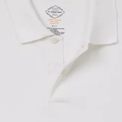 St. John's Bay Premium Stretch Big and Tall Mens Classic Fit Easy-on + Easy-off Adaptive Short Sleeve Polo Shirt