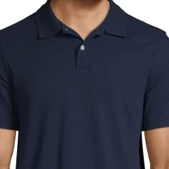 St. John's Bay Premium Stretch Mens Classic Fit Short Sleeve Polo Shirt
