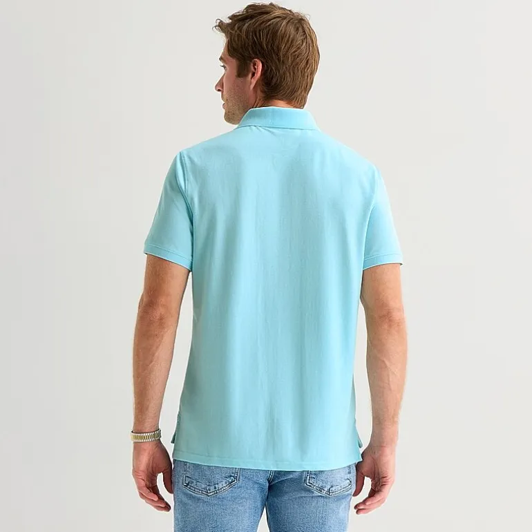 St. John's Bay Premium Stretch Mens Slim Fit Short Sleeve Polo Shirt