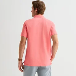 St. John's Bay Premium Stretch Mens Classic Fit Short Sleeve Polo Shirt
