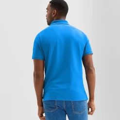 St. John's Bay Premium Stretch Mens Classic Fit Short Sleeve Polo Shirt