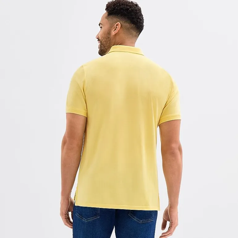 St. John's Bay Premium Stretch Mens Classic Fit Short Sleeve Polo Shirt