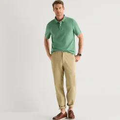 St. John's Bay Premium Stretch Mens Slim Fit Short Sleeve Polo Shirt