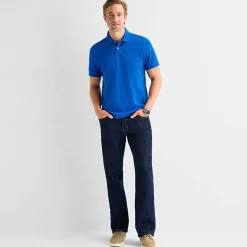 St. John's Bay Premium Stretch Mens Slim Fit Short Sleeve Polo Shirt