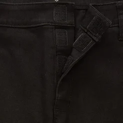 St. John's Bay Secretly Slender Womens Plus Mid Rise Adaptive Hidden Access Opening Straight Leg Jean