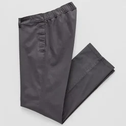 St. John's Bay Stretch Chino Mens Adaptive Easy-on + Easy-off Seated Wear Straight Fit Flat Front Pant