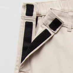 St. John's Bay Stretch Chino Mens Adaptive Easy-on + Easy-off Seated Wear Straight Fit Flat Front Pant