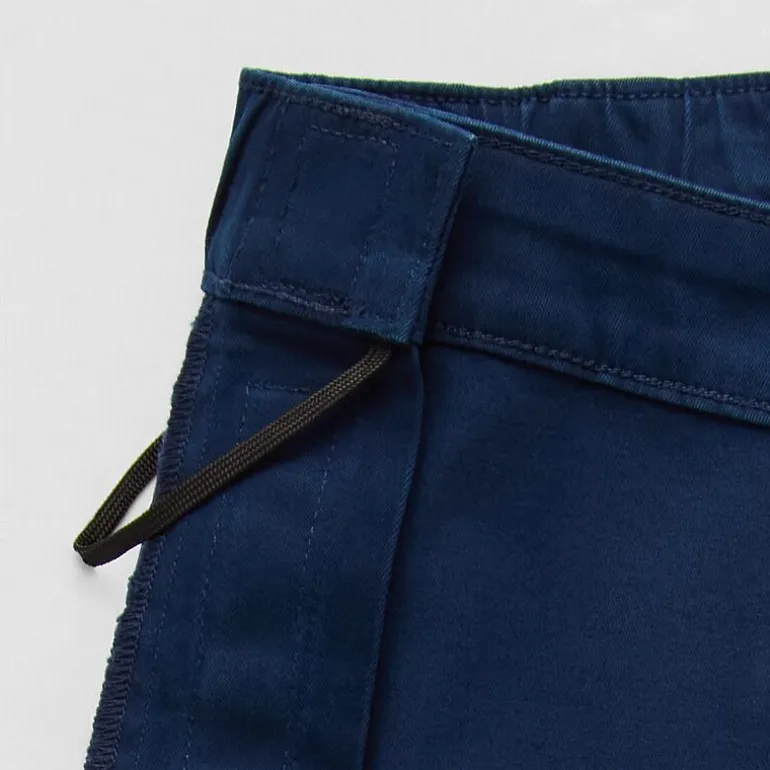 St. John's Bay Stretch Chino Mens Adaptive Easy-on + Easy-off Seated Wear Straight Fit Flat Front Pant