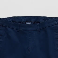 St. John's Bay Stretch Chino Mens Adaptive Easy-on + Easy-off Seated Wear Straight Fit Flat Front Pant