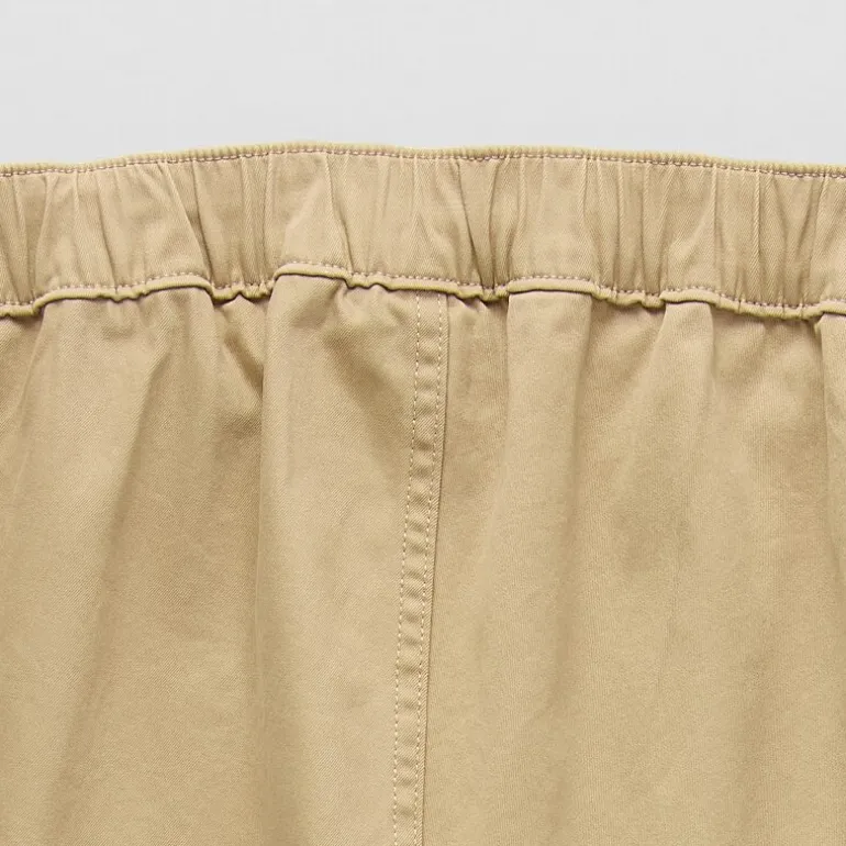 St. John's Bay Stretch Chino Mens Adaptive Easy-on + Easy-off Seated Wear Straight Fit Flat Front Pant