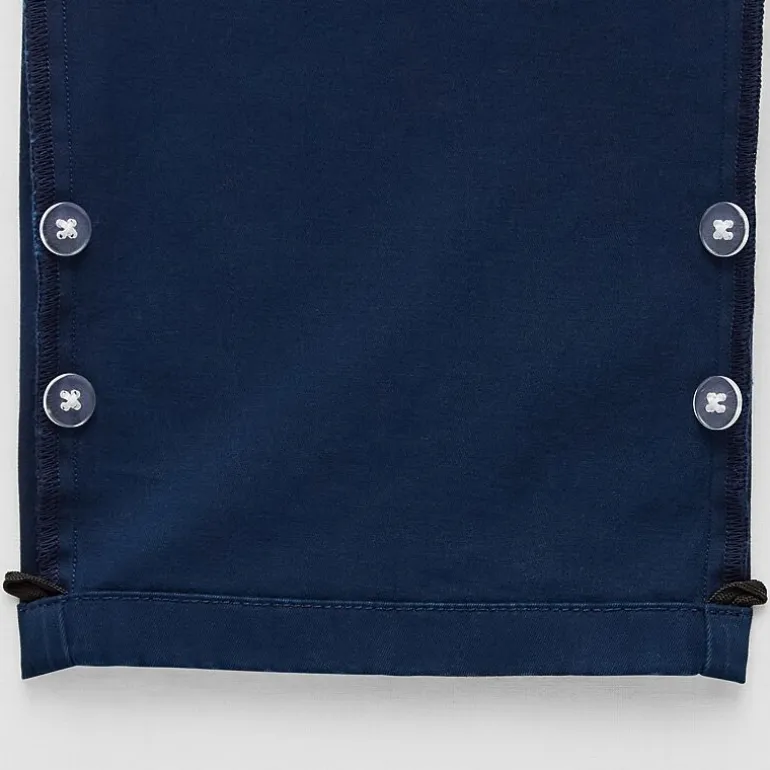 St. John's Bay Stretch Chino Mens Adaptive Easy-on + Easy-off Seated Wear Straight Fit Flat Front Pant
