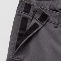 St. John's Bay Stretch Chino Mens Adaptive Easy-on + Easy-off Seated Wear Straight Fit Flat Front Pant