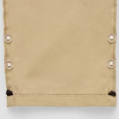 St. John's Bay Stretch Chino Mens Adaptive Easy-on + Easy-off Seated Wear Straight Fit Flat Front Pant