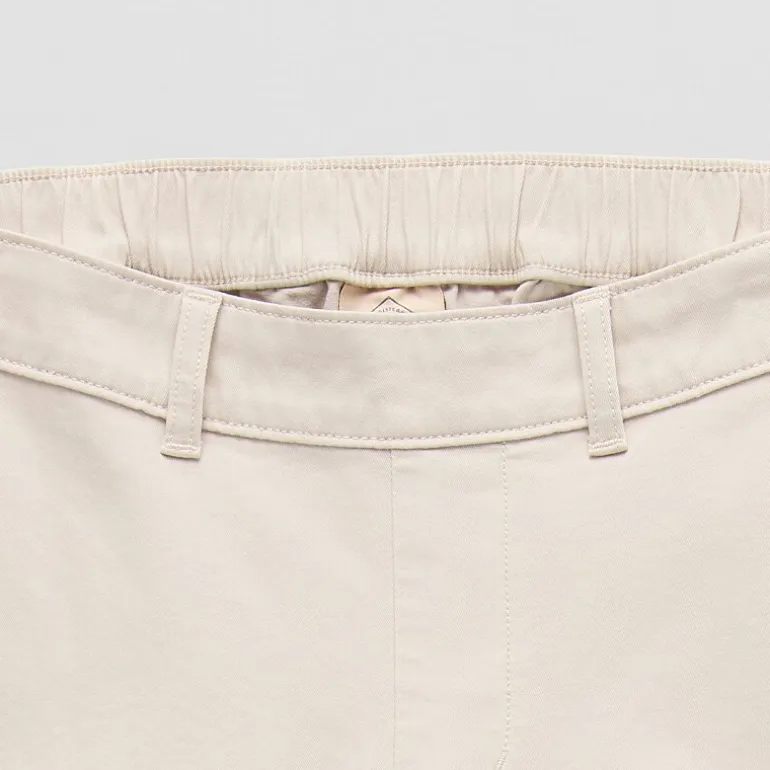 St. John's Bay Stretch Chino Mens Adaptive Easy-on + Easy-off Seated Wear Straight Fit Flat Front Pant