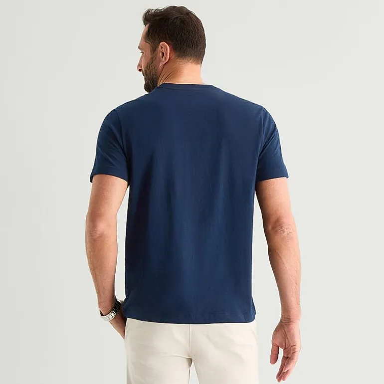 St. John's Bay Super Soft Mens Crew Neck Short Sleeve Stretch Fabric T-Shirt
