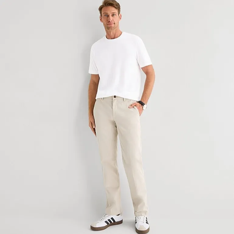 St. John's Bay Super Soft Mens Crew Neck Short Sleeve Stretch Fabric T-Shirt