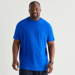 St. John's Bay Super Soft Mens Crew Neck Short Sleeve Quick Dry Big and Tall T-Shirt