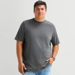 St. John's Bay Super Soft Mens Crew Neck Short Sleeve Quick Dry Big and Tall T-Shirt